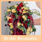 wired bridal bouquet